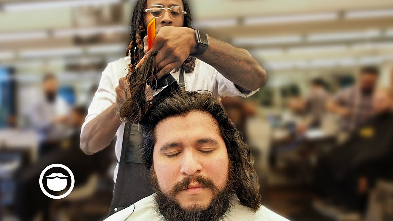First Haircut in 2 Years Transformation