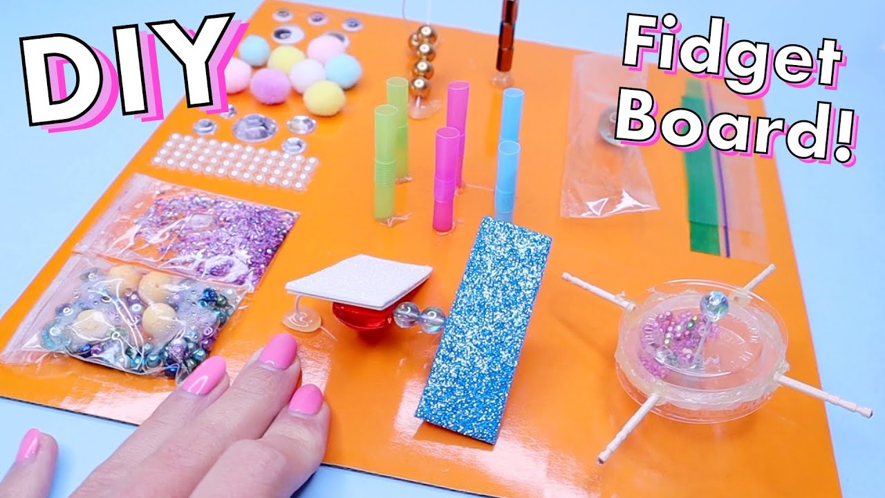 DIY Fidget Toy Board! Viral TikTok fidget toys
