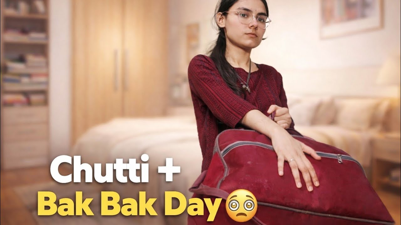 💫 Itne Kapde Phir Bhi Pehne Ko Kuch Nahi 😭 | Chutti Vlog | Daily Vlog 