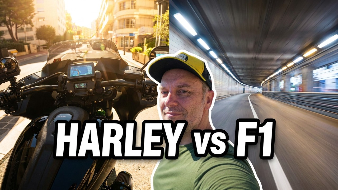 Bati o  RECORD do circuito de MONACO com Harley Davidson