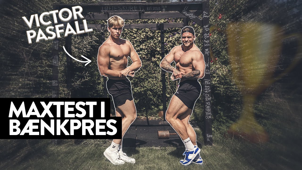 EN TUR I SKURET MED VICTOR PASFALL | Makser ud i bænkpres!