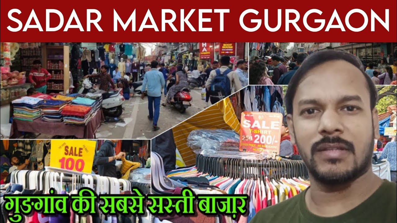Sadar Bazaar Gurgaon | Cheapest Market Gurgaon | Sadar Market Gurgaon | @NaseemHasanVlogs