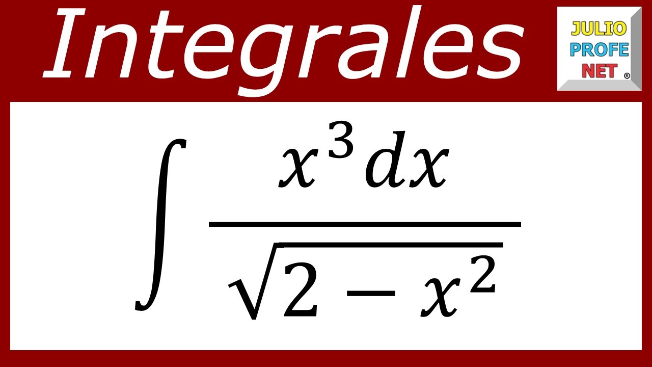 Integrales por sustitución | Ej. 31 #julioprofe
