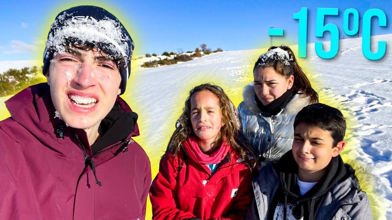 ME PERD&Iacute; EN LA NIEVE CON MI HERMANA Y SUS AMIGOS... **desastre**