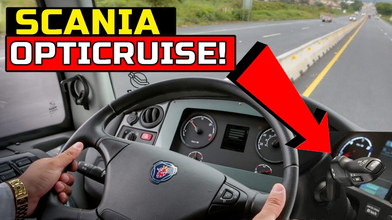 CÂMBIO AUTOMATIZADO OPTICRUISE 8 MARCHAS SCANIA