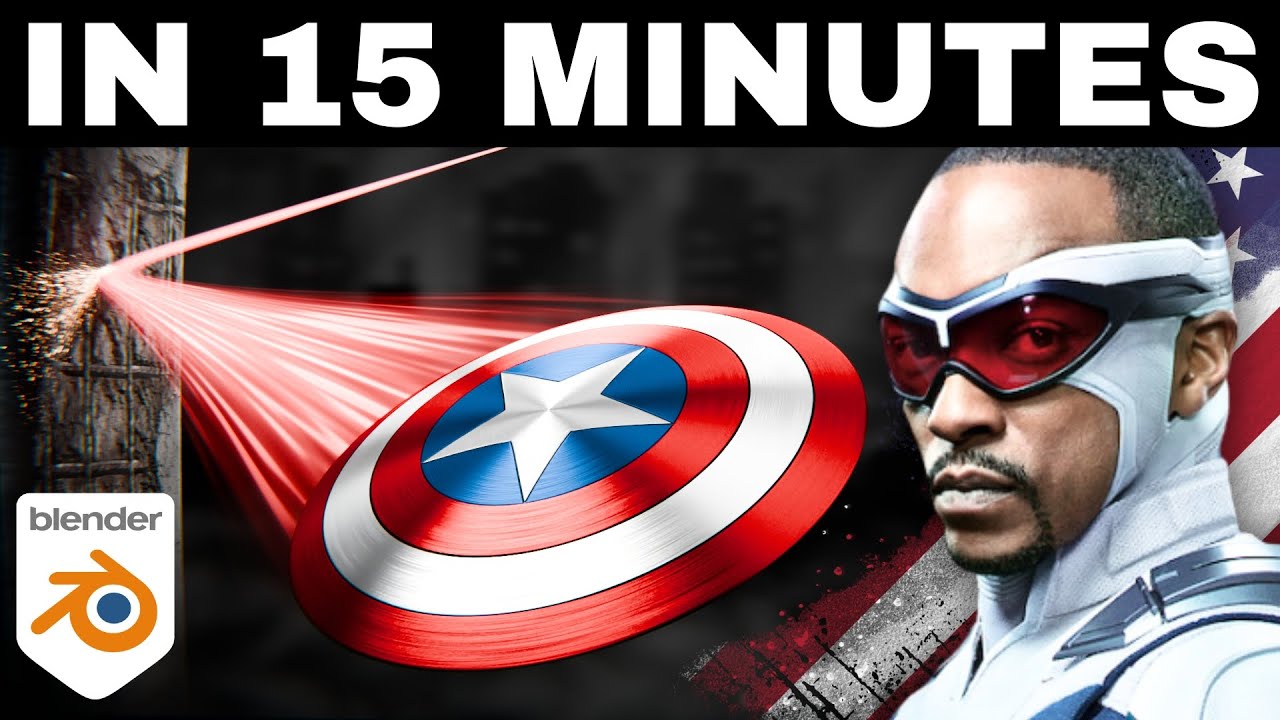 Recreating CAPTAIN AMERICA VFX in Blender!