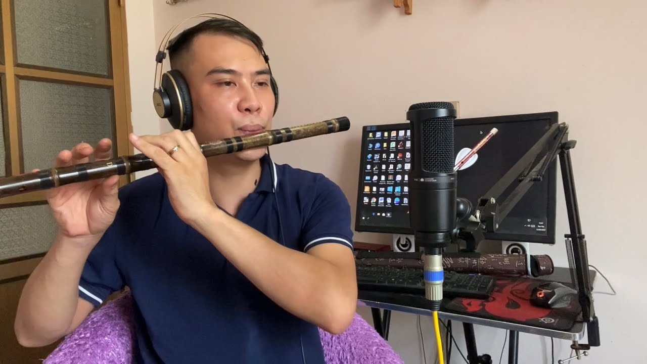 TIẾNG PHÁO TIỄN NGƯỜI - HÙNG QUÂN | Sáo dizi Xifeng 8812 key D + E