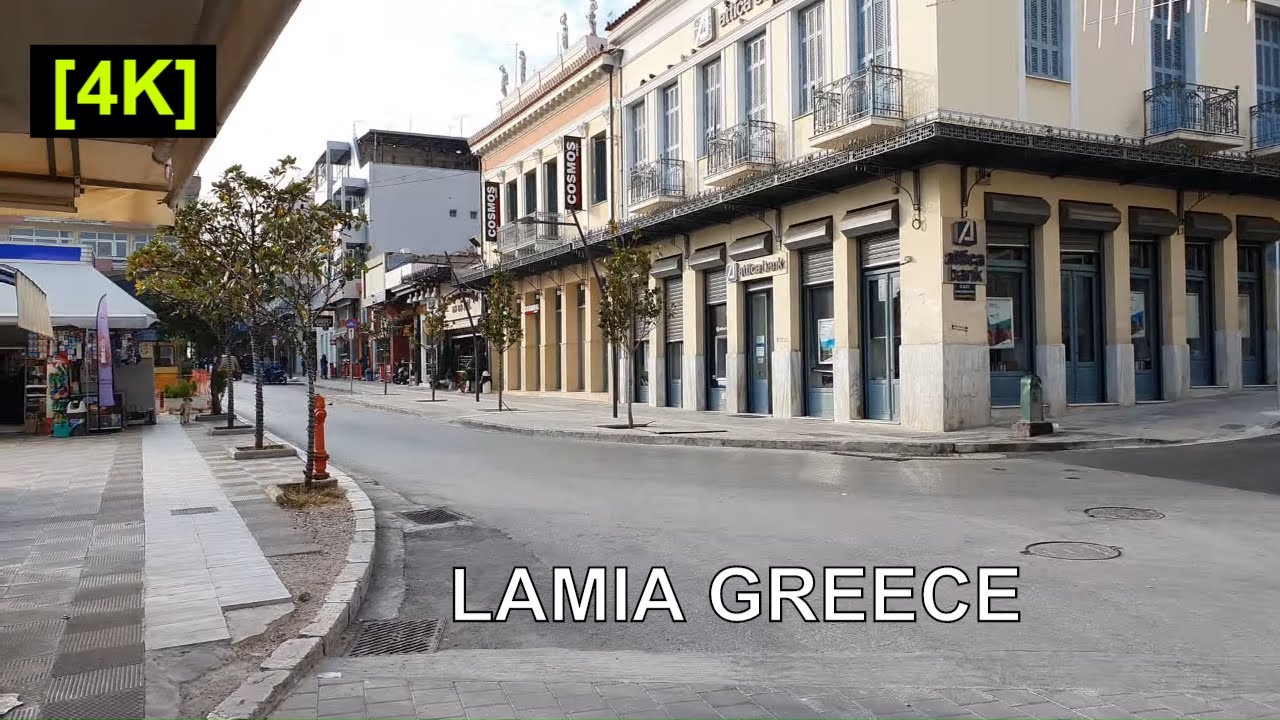 Lamia city Greece: lock down tour (part 1)