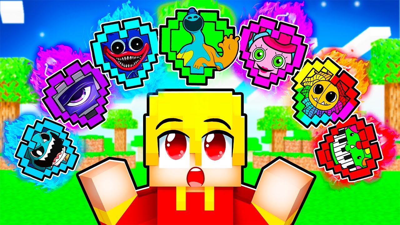 Minecraft, But I Have POPPY PLAYTIME Hearts!