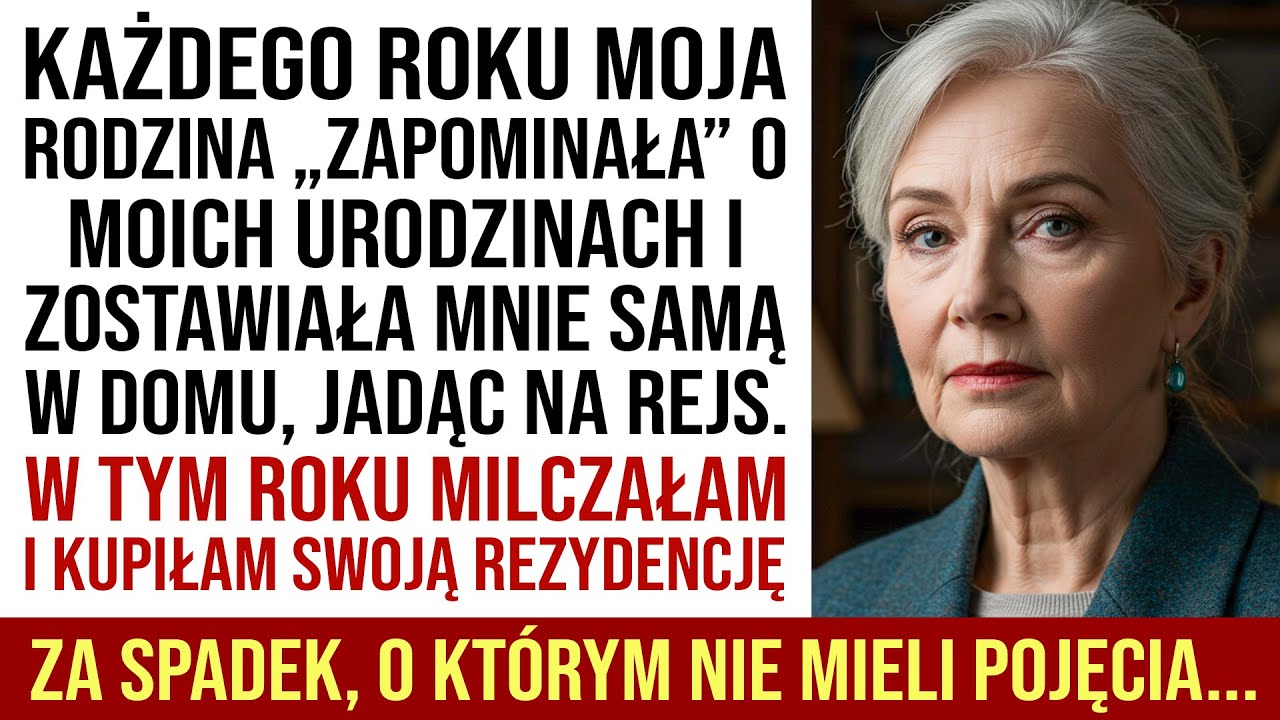 Moja Rodzina Co Roku „Zapominała” O Moich Urodzinach. W Tym Roku Milczałam I Kupiłam Rezydencję...