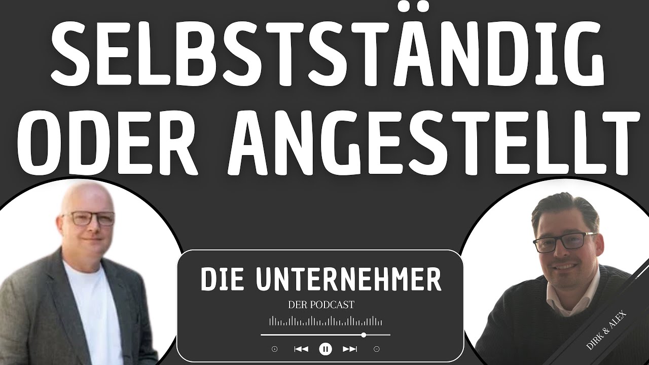 Angestellt oder Selbstst&auml;ndig - was lohnt sich mehr?