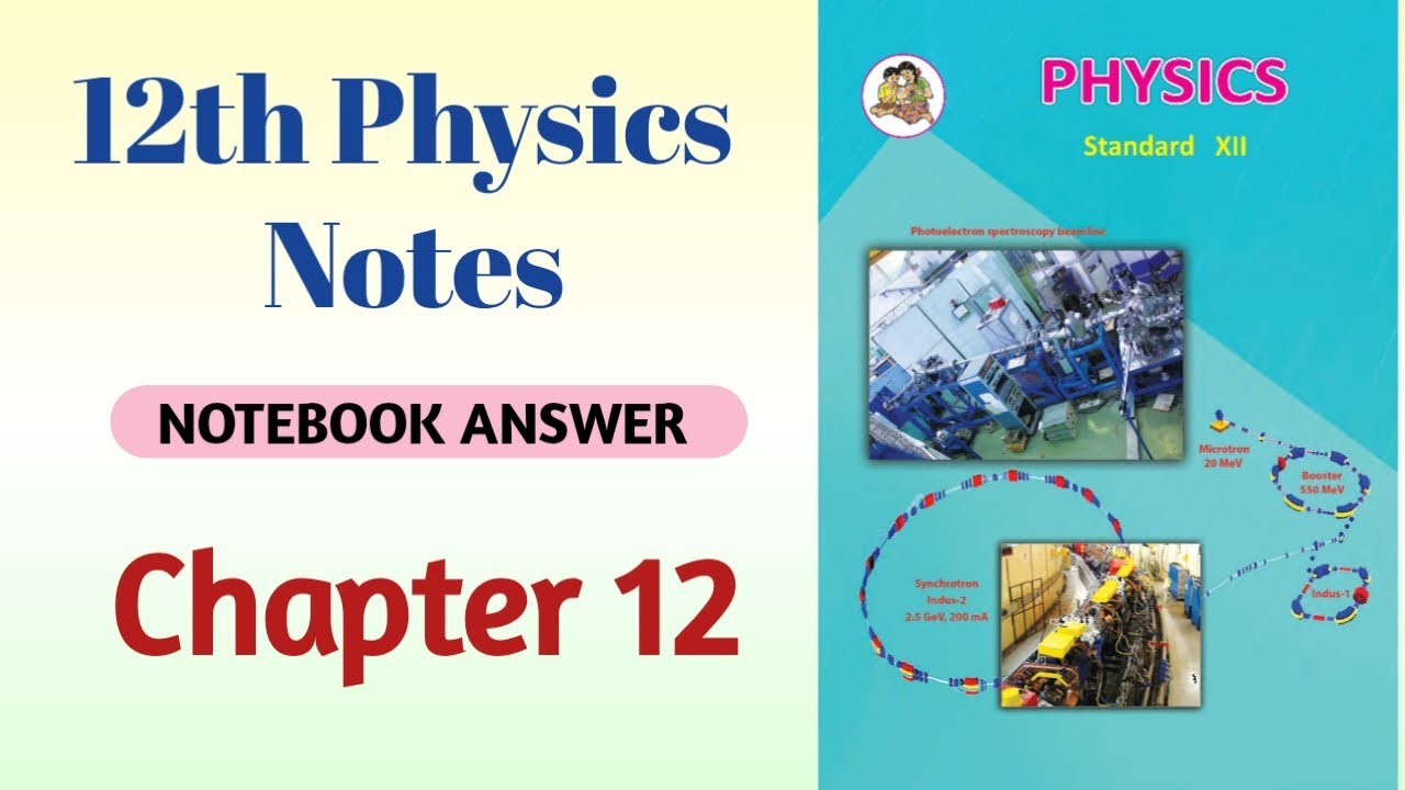 12th Physics Notes Chapter no. 12 | Maharashtra State Board