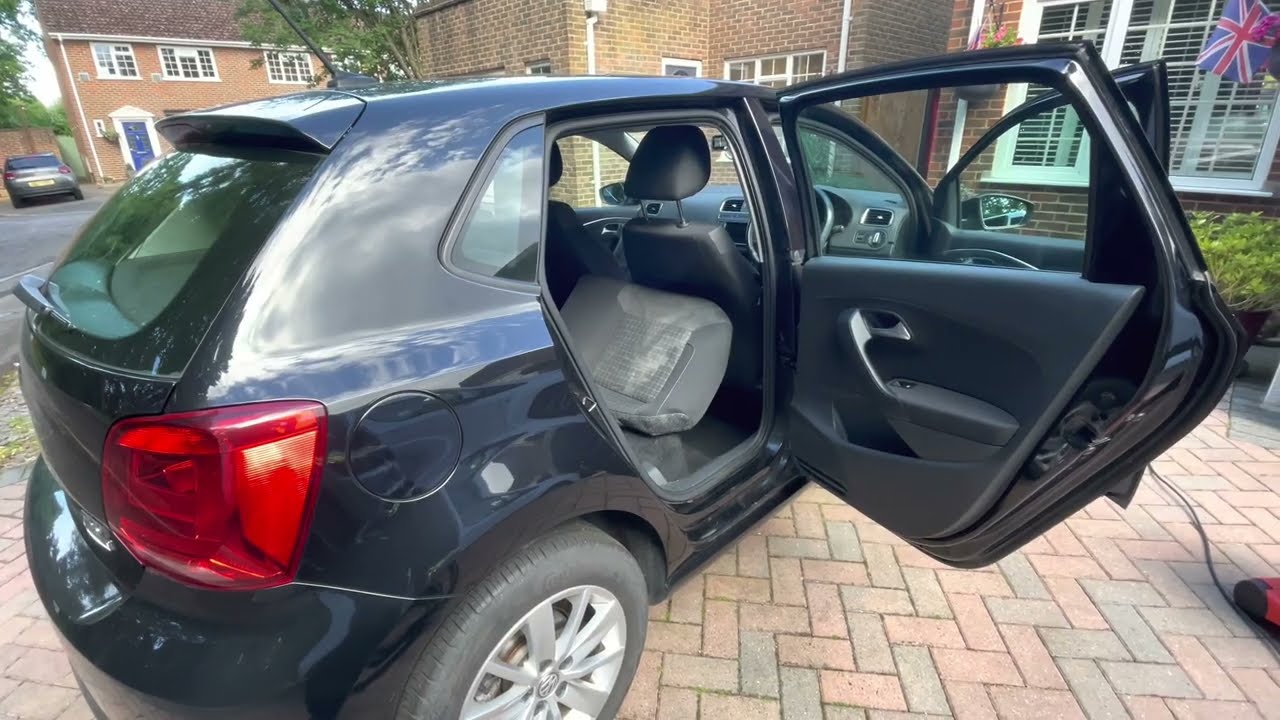 Removing Vomit From a Car - VW POLO