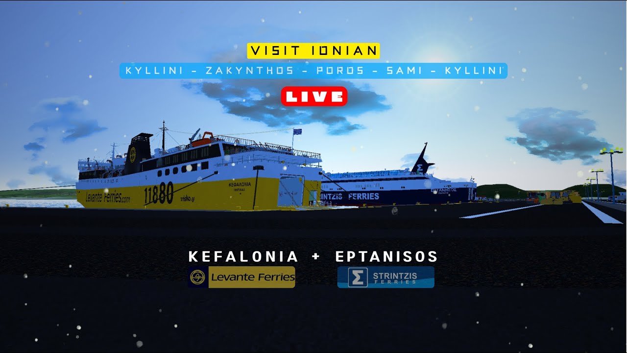 CHRISTMAS TRIP TO IONIAN ISLANDS | VIRTUAL SAILOR NG | Cpt. Gianniss