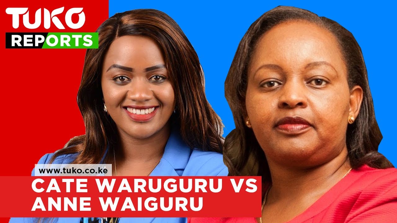 Cate Waruguru vs Anne Waiguru  I Tuko TV