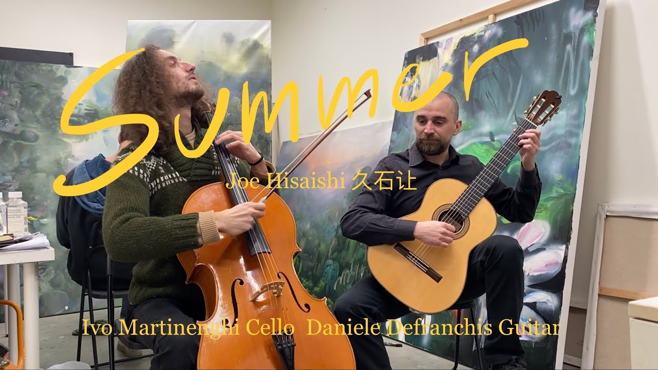 Joe Hisaishi - Summer - Guitar & Cello