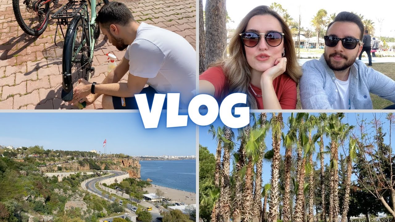 VLOG | Bisiklet Temizliği, Konyaaltı Beach Park Turu