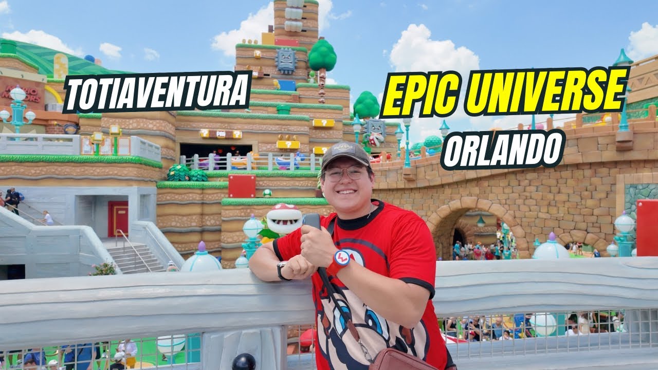 Totiaventura: Epic Universe Orlando 😱🇺🇸👾🎢