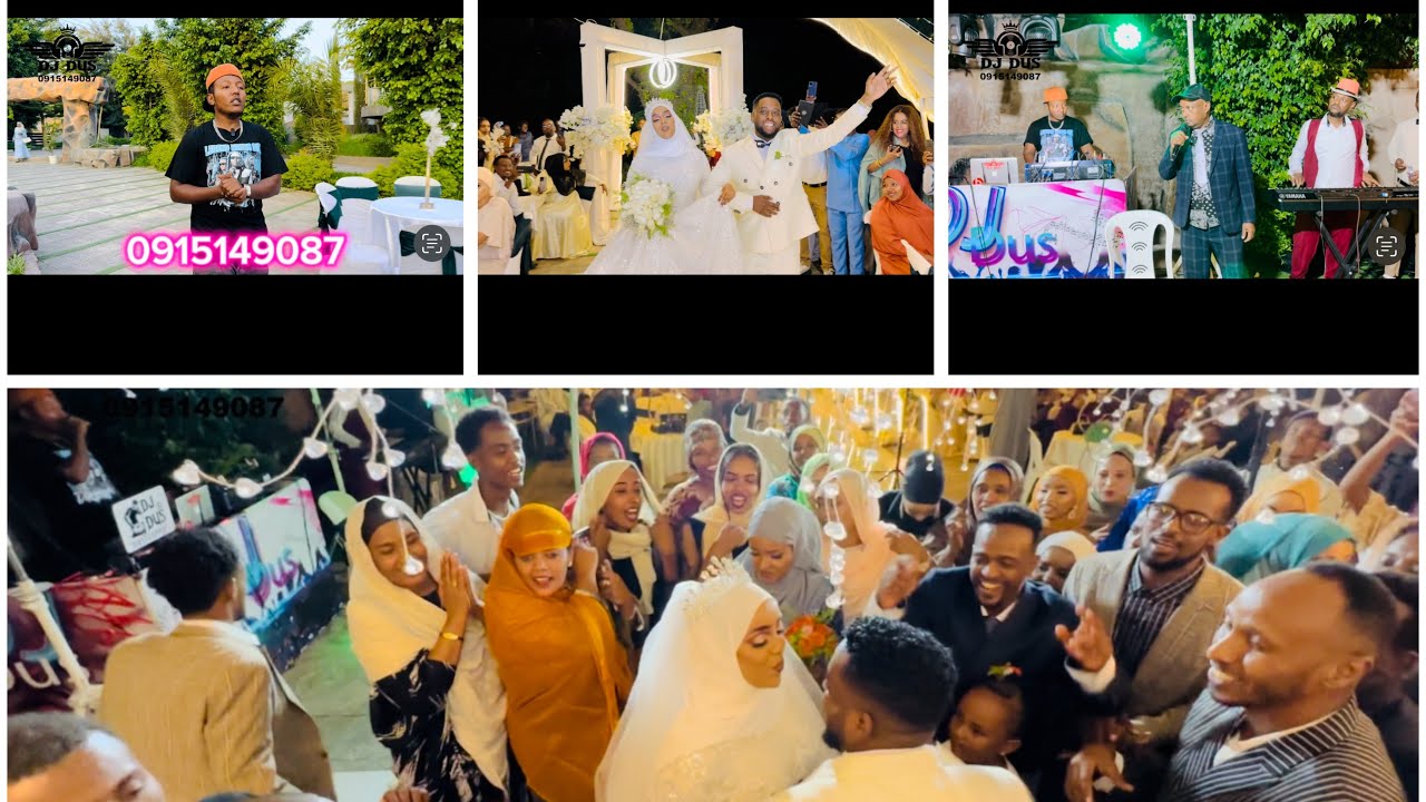 New oromo wedding Aruza Eluu fi sabriya by dj dus #wedding #djdus