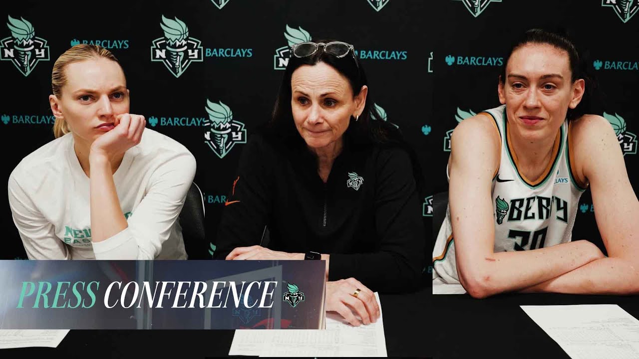 Breanna Stewart, Marine Johannès & Coach Sandy Brondello | Postgame Press Conference June 22, 2025