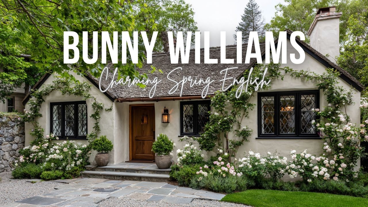 Charming Spring English Cottage Inspired by Bunny Williams Classic Style