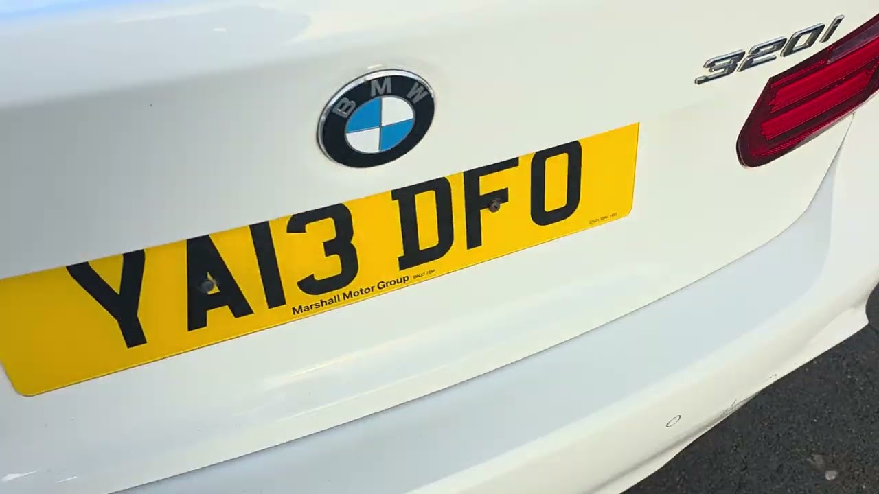 YA13 DFO BMW 3 SEIRIES WHITE