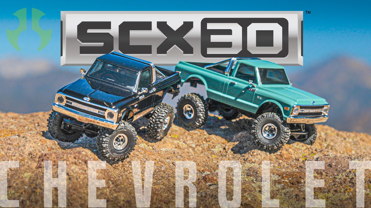 Axial SCX30 Chevy K10 - Our smallest fleet just got bigger!
