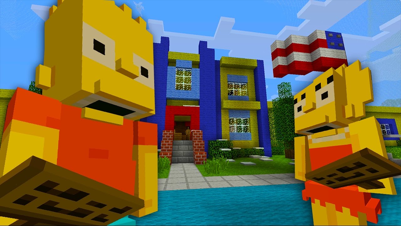 ANGRY FEMINIST QUEEN | The Simpsons | Minecraft Xbox [13]