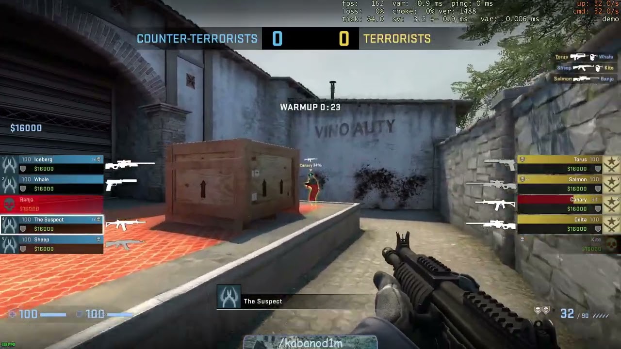 cheater tries to hit head but aimbot is set to body