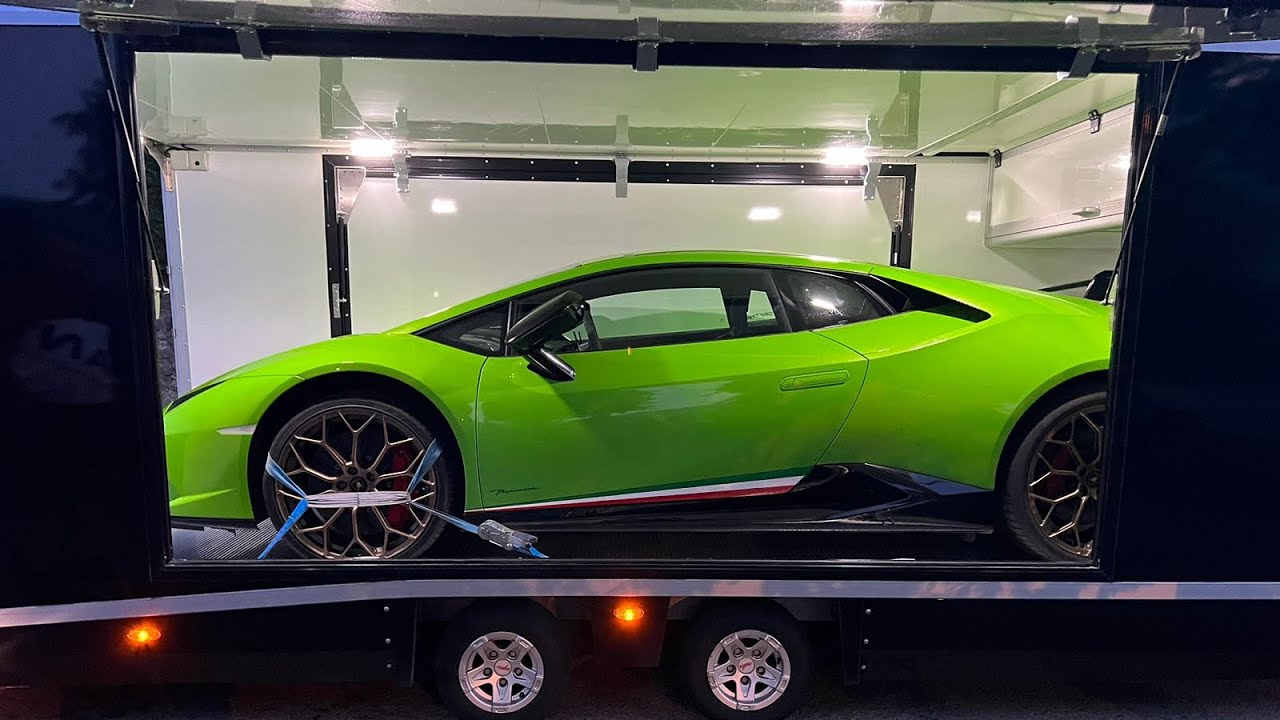 Me traen mi LAMBORGHINI en CAMIÓN