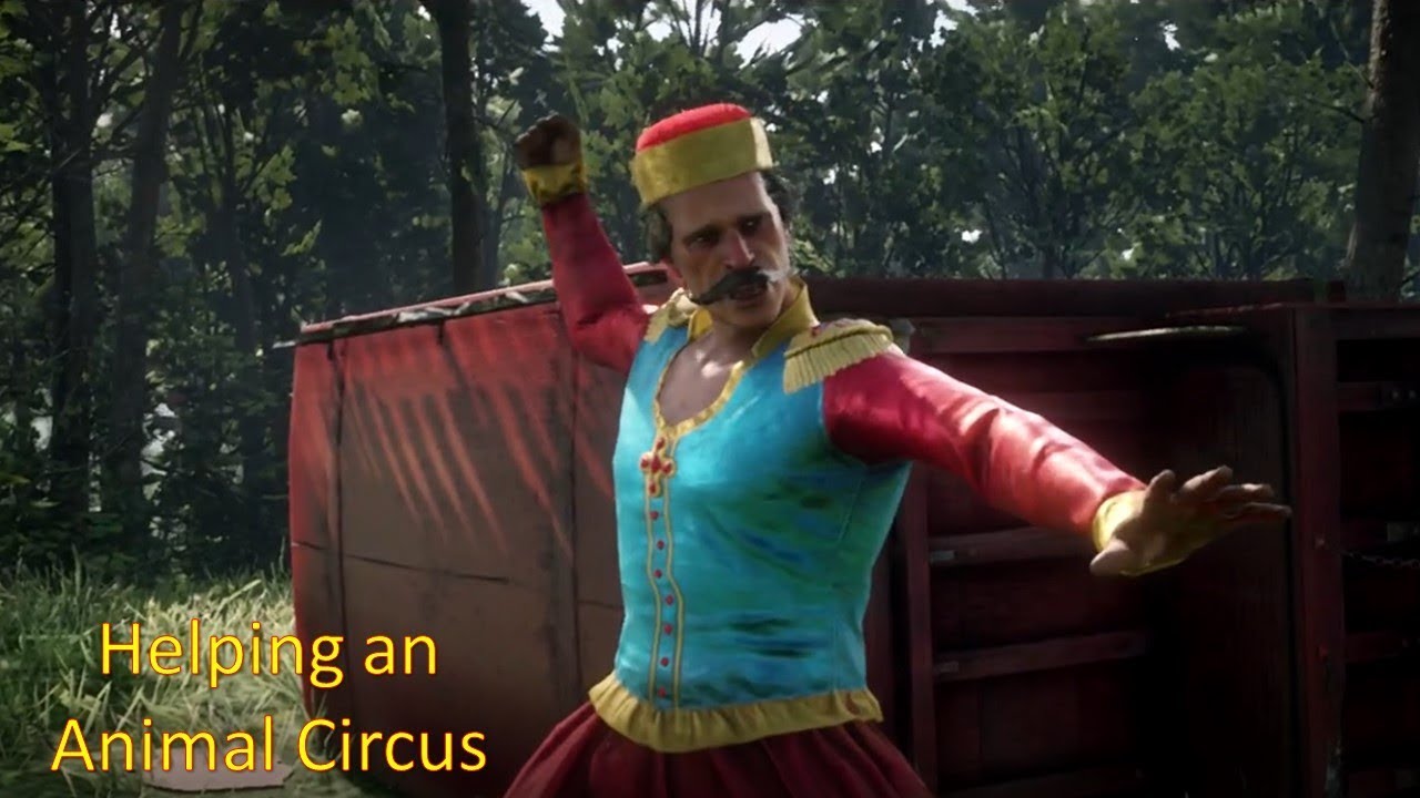 Red Dead Redemption II: Helping an Animal Circus