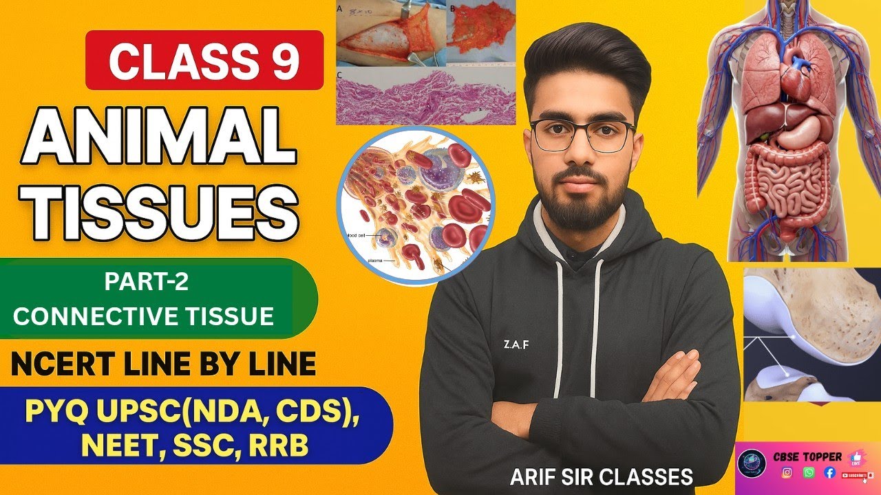Connective tissue for NDA,CDS and others competitive exam. #NDA #CSD #cbse #cbsetopper #education 