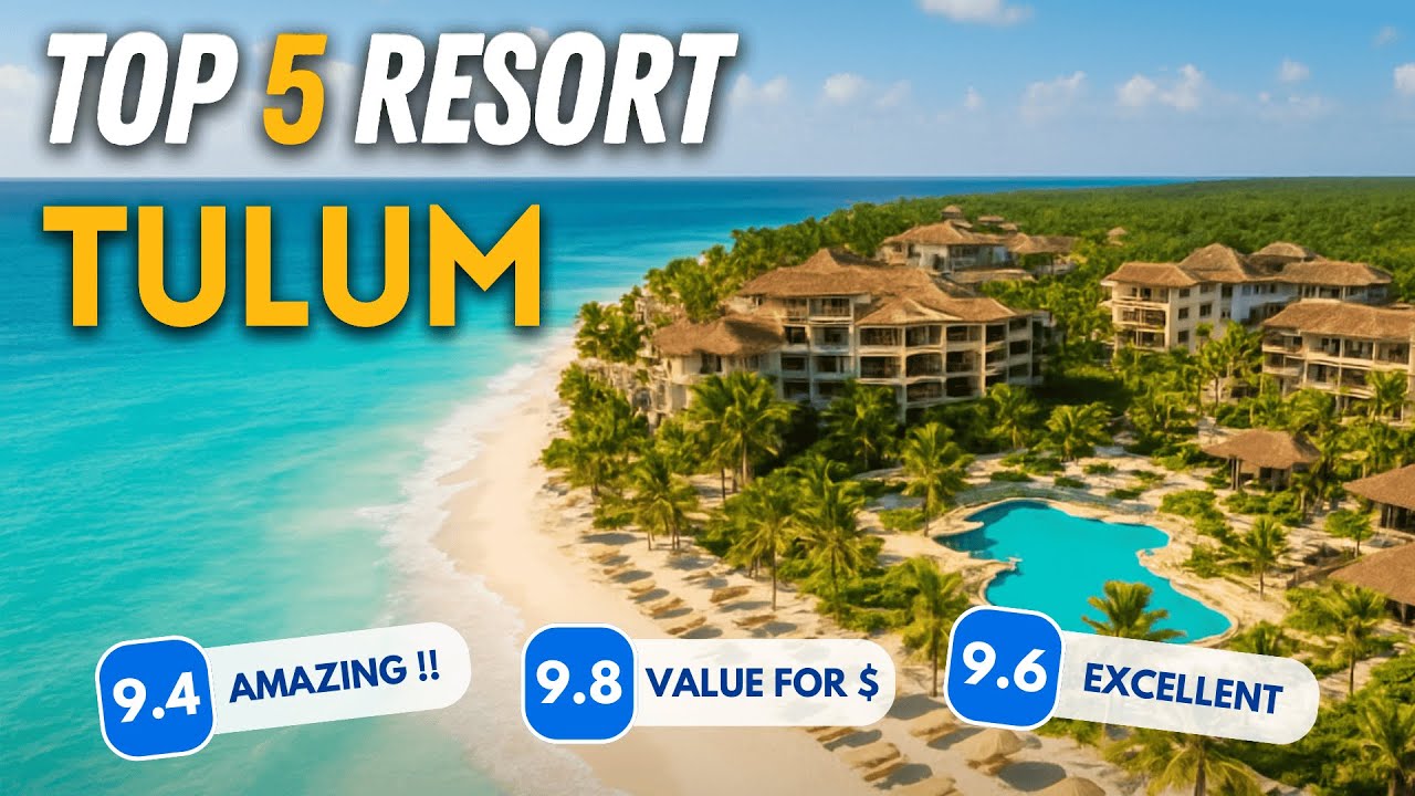 🇲🇽 The 5 Best RESORT in TULUM Mexico (2025 Tulum ALL INCLUSIVE resort review)