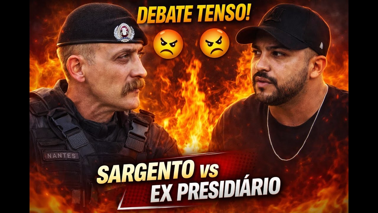 SGT NANTES VS EX PRESIDIÁRIO - DEBATE TENSO 