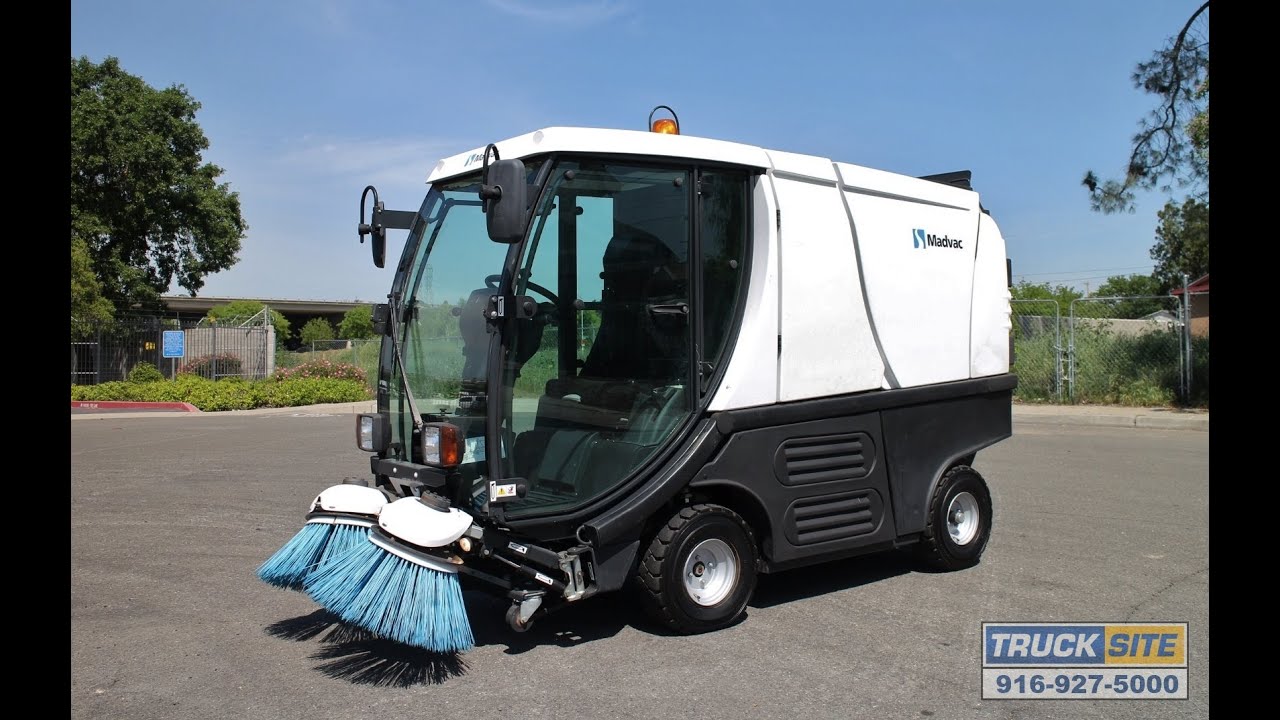 2009 Madvac CN100 Compact Litter Sweeper for sale by Truck Site