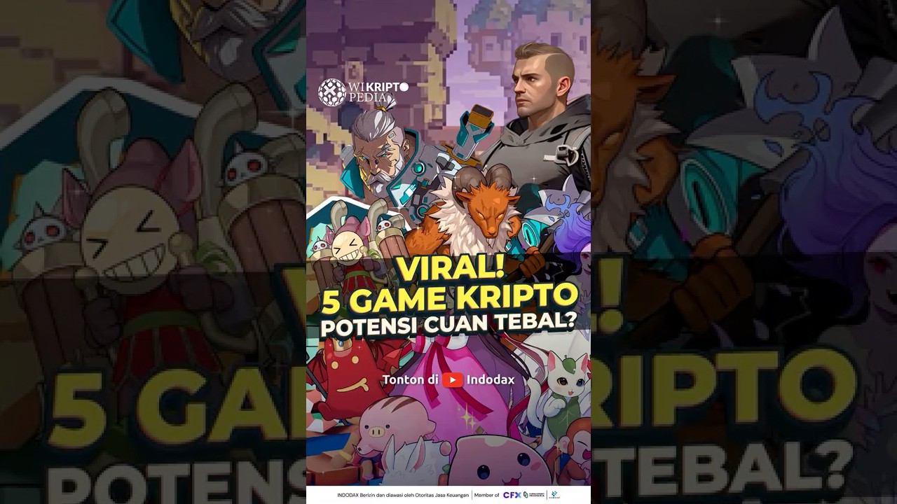 5 Game Penghasil Kripto 2025, Main + Untung Cuan?!