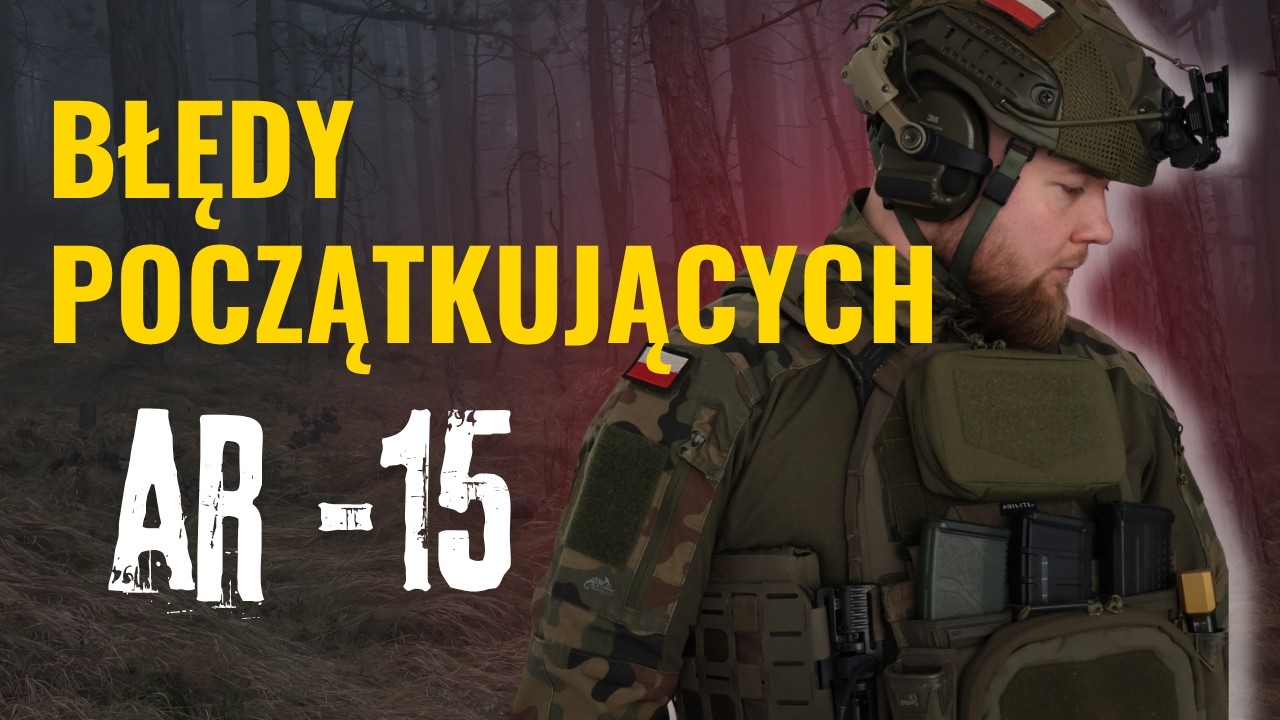 Pierwszy AR-15 od zera: błędy, mity i porady na przykładzie karabinka ST-15