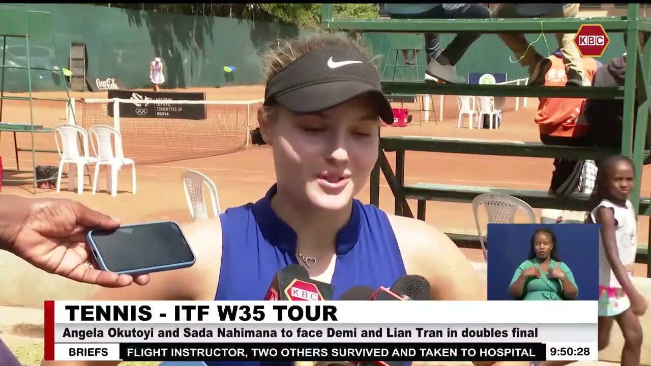 ITF W35 Tennis Tour  I Okutoyi and Nahimana to face Demi and Lian Tran in doubles final