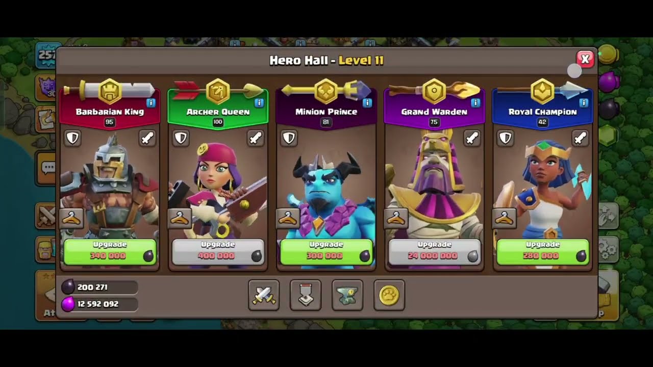 Dark elixer = Hero upgrade @ClashOfClans