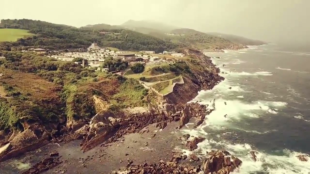 Camping Faro de Higuer dron2
