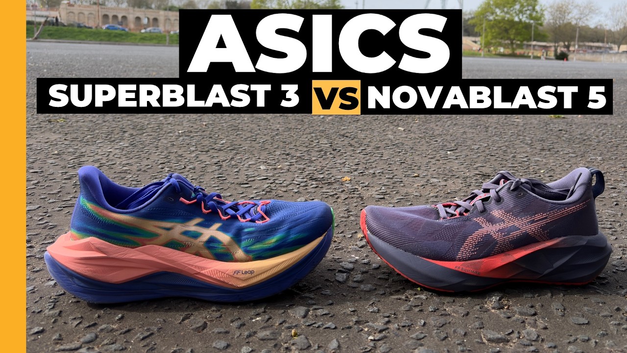 Asics Superblast 3 kontra Novablast 5: Por&oacute;wnanie nowych modeli Superblast i Novablast