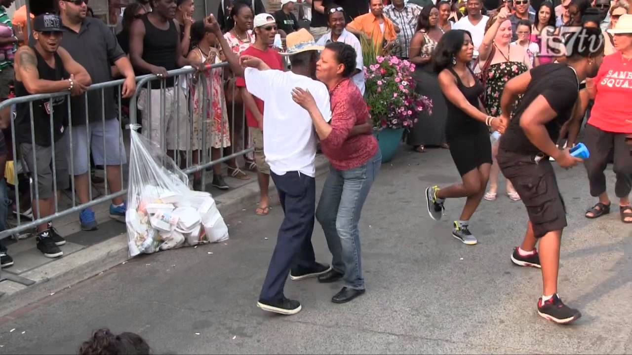 Old Caribbean Couple Get Down Whining