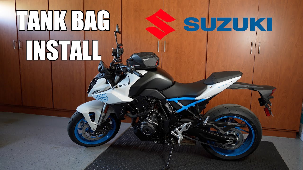 SW-Motech Tank Bag Install - Suzuki GSX-8S