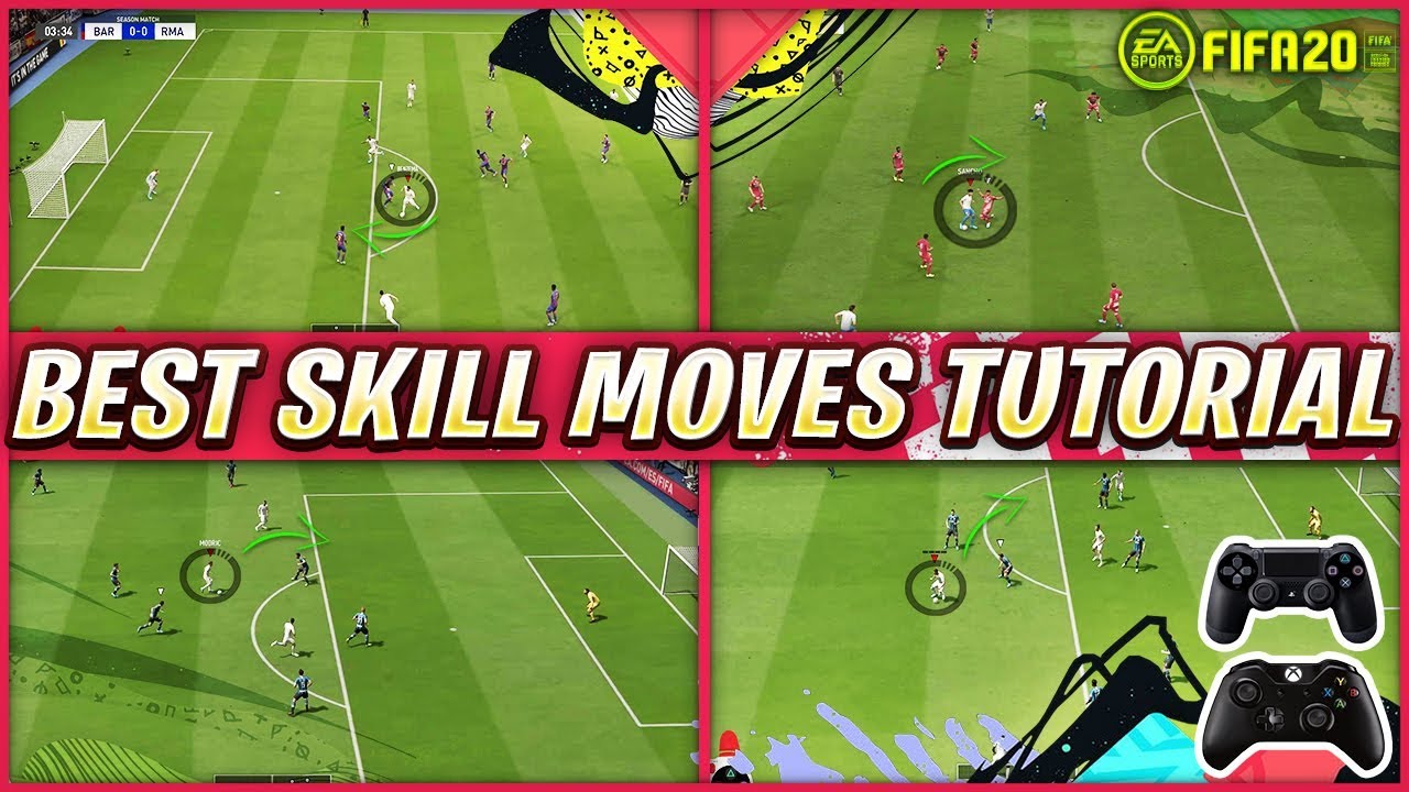 FIFA 20 MOST EFFECTIVE SKILLS TUTORIAL - BEST SKILL MOVES TO USE IN DIVISION RIVALS & FUTCHAMPIONS