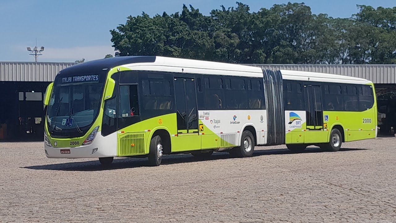 Movimentação de Ônibus Campinas SP (Sistema BRT) Parte 1