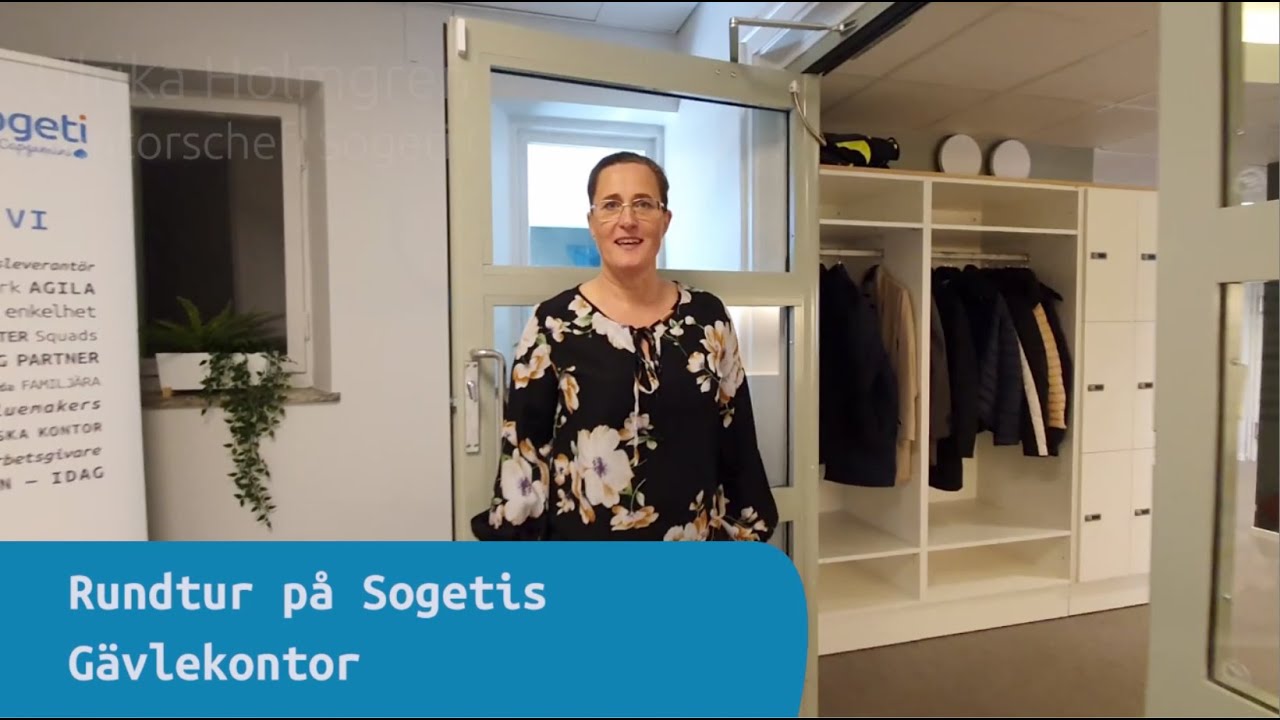 Följ med på en 82 sekunders rundtur på Sogetis Gävlekontor!
