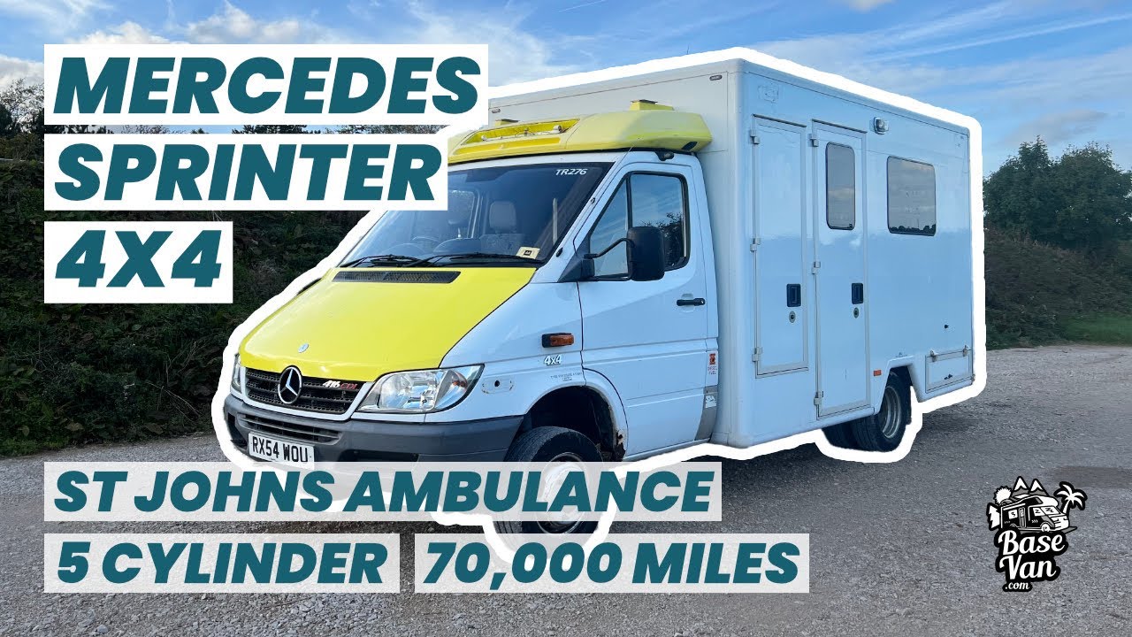 MERCEDES SPRINTER 2.7 4X4 UNBELIEVABLE SCENES
