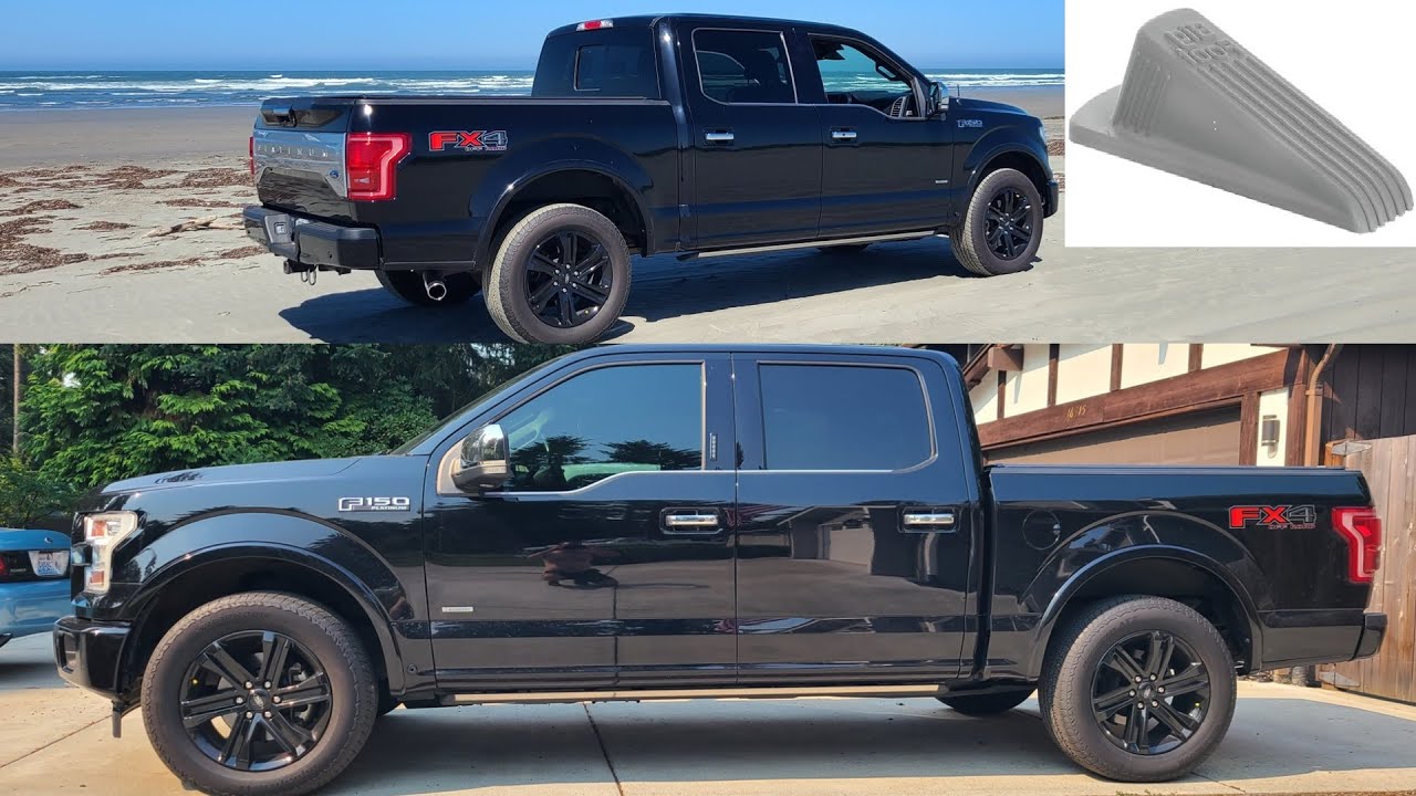 How to lower an F150 for FREE with NO SPECIAL TOOLS