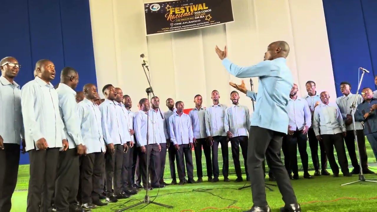 COVOLUM, paróquia A Nova Jerusalém, Luanda-Encerramento do 1º Festival da melodia Vocal.