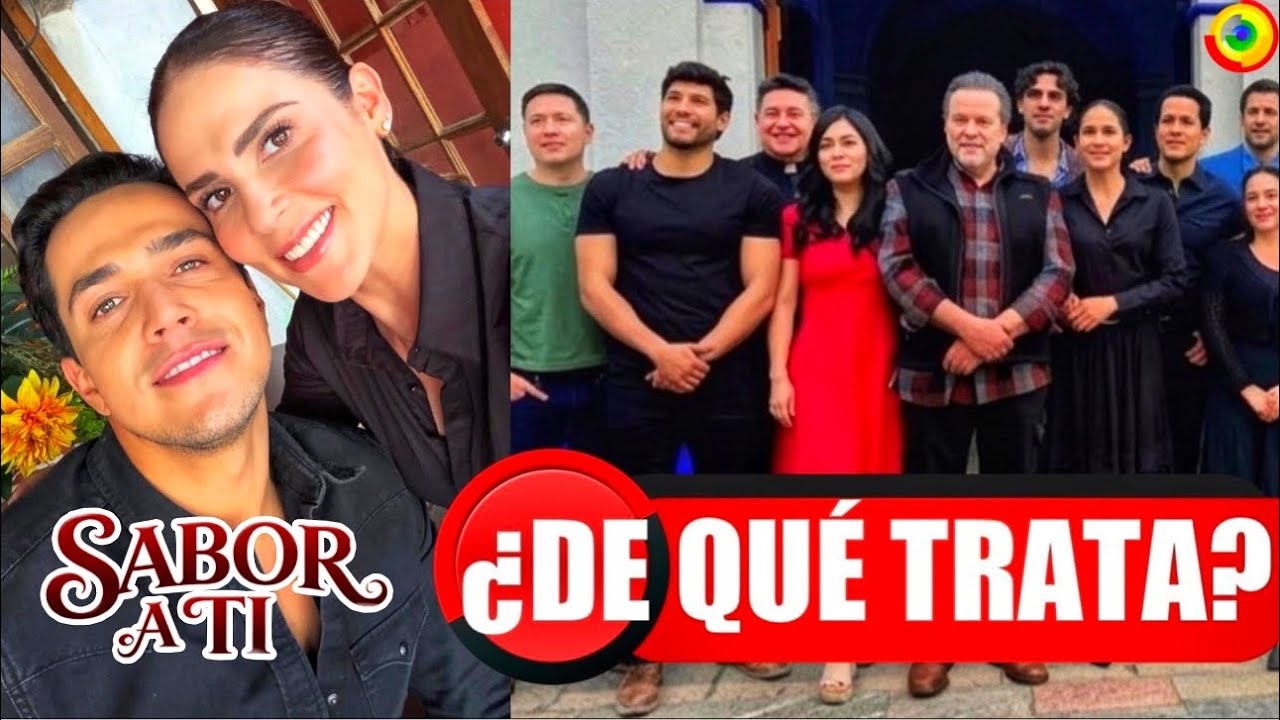 De Qué Trata SABOR A TI Con Mario Moran y Eva Cedeño? Nueva Telenovela 2026